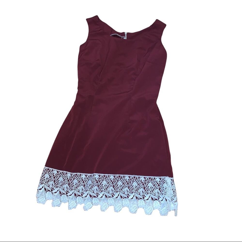 A line mini dress